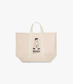 Canvas Carry-All Bookstore Tote