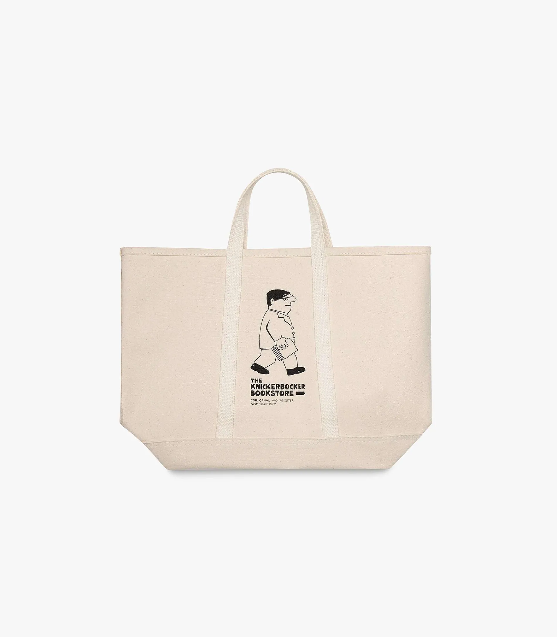 Canvas Carry-All Bookstore Tote