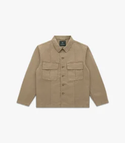 Jungle Cotton & Linen Overshirt
