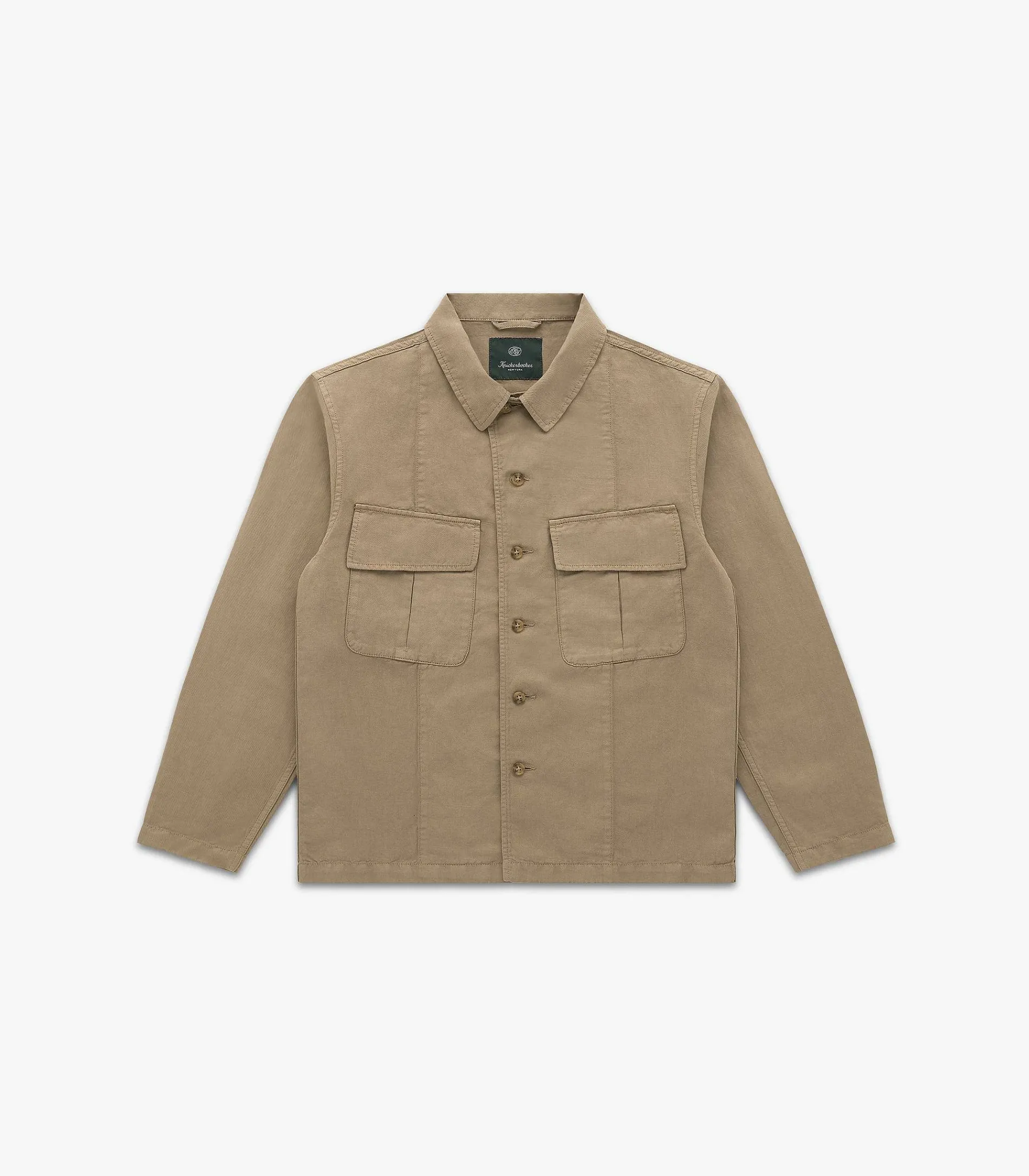 Jungle Cotton & Linen Overshirt