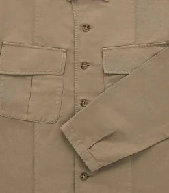 Jungle Cotton & Linen Overshirt
