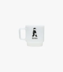 Milk Glass Bookstore Mug