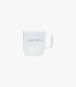 Milk Glass Bookstore Mug